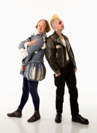 image of shakespeare and a punk