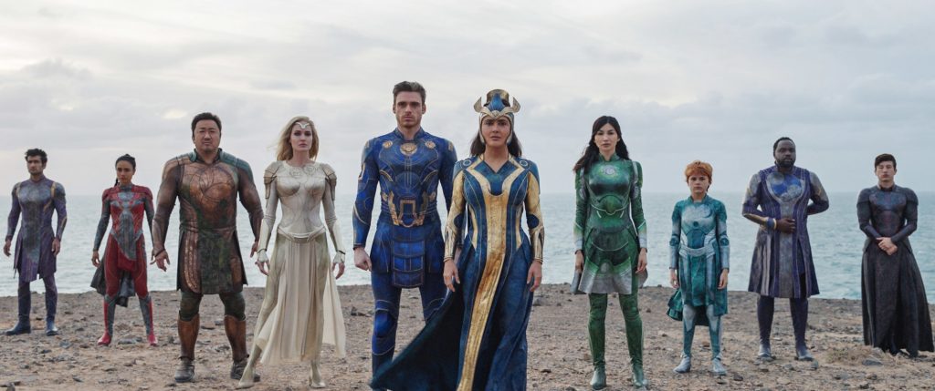 Image of characters from the movie The Eternals